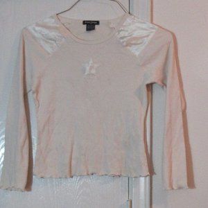 Girls GREAT ESCAPE Ivory Star Shirt XL 16